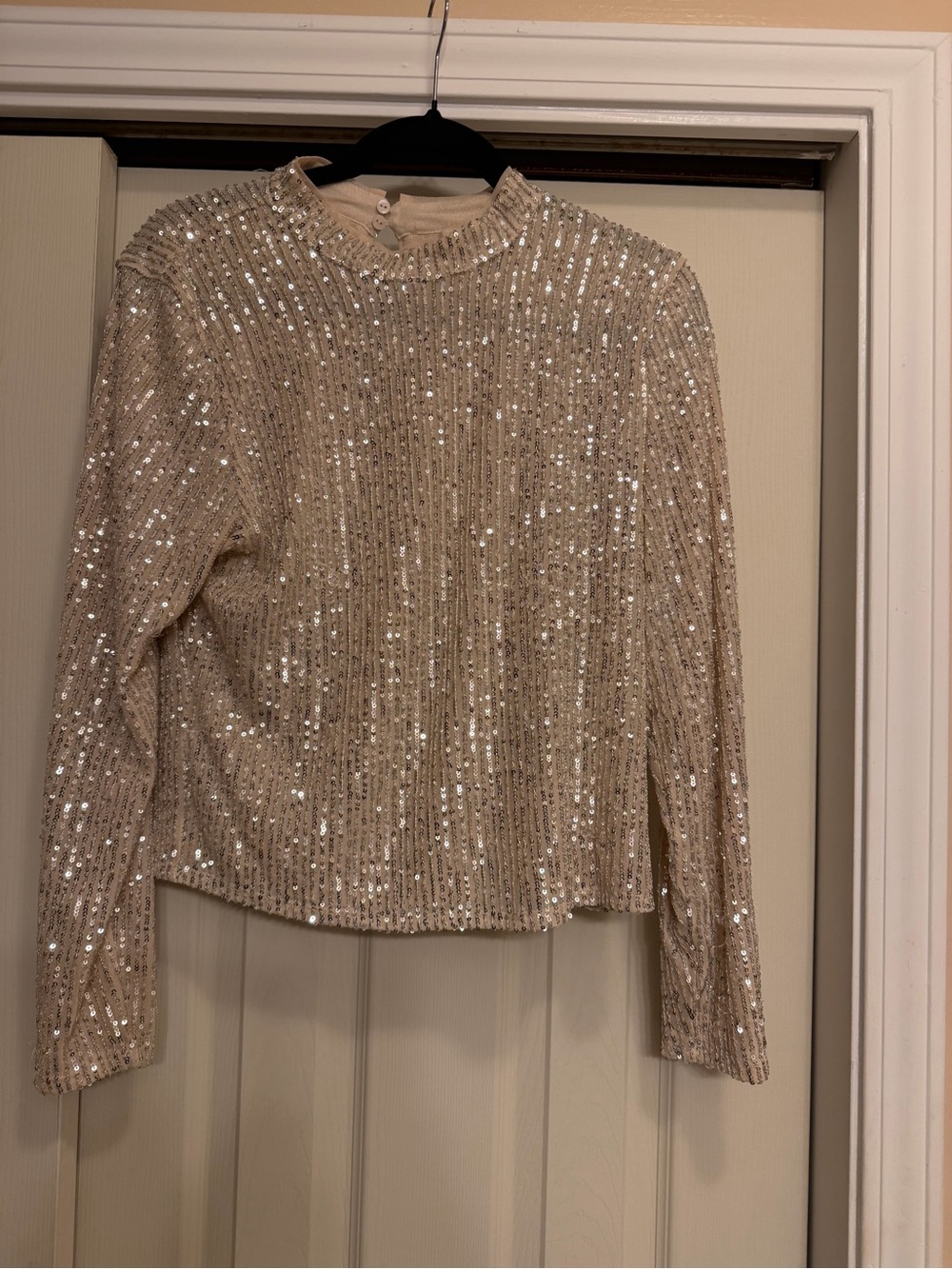 Abercrombie and Fitch sequin top